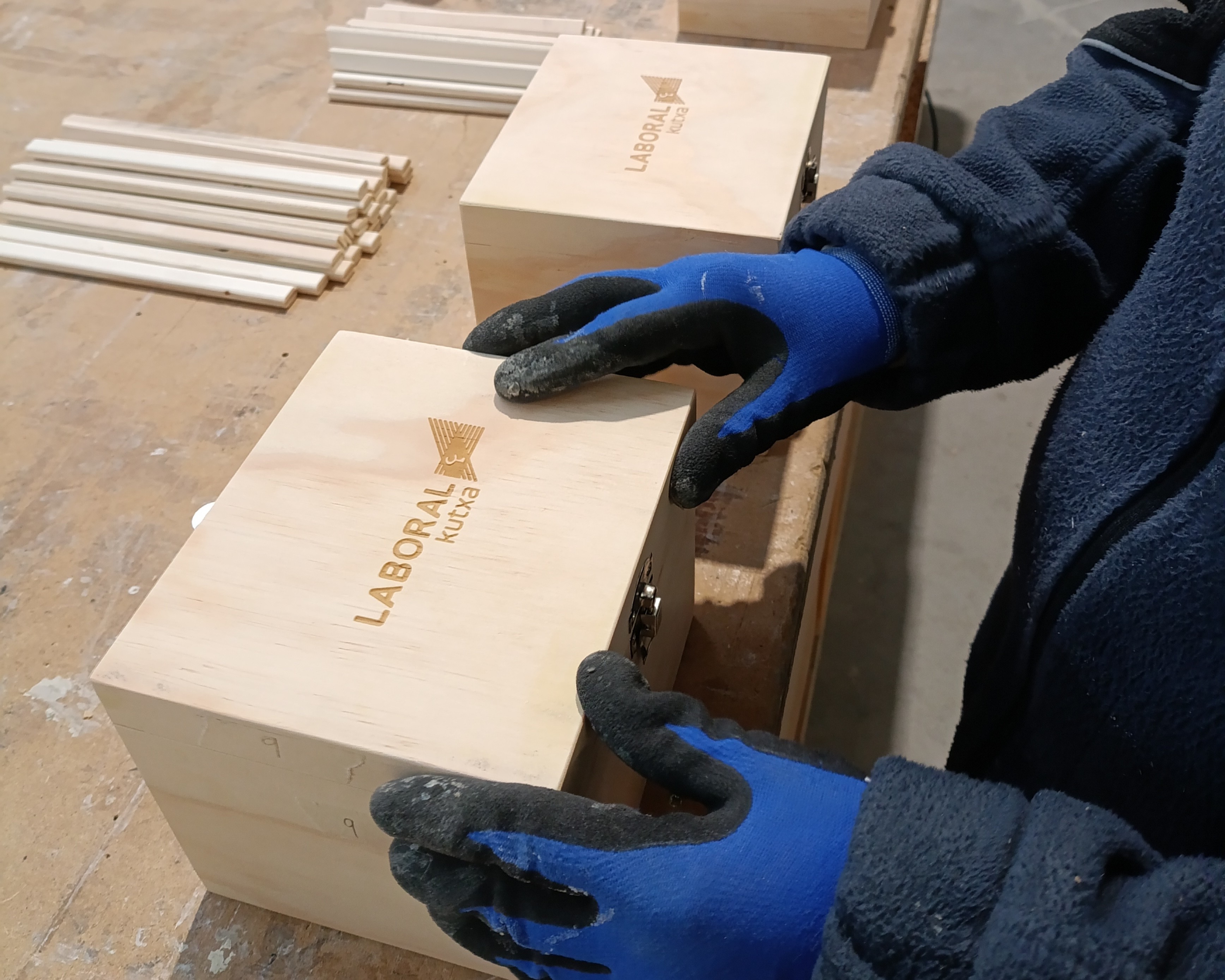 Mini-cajas de presentación